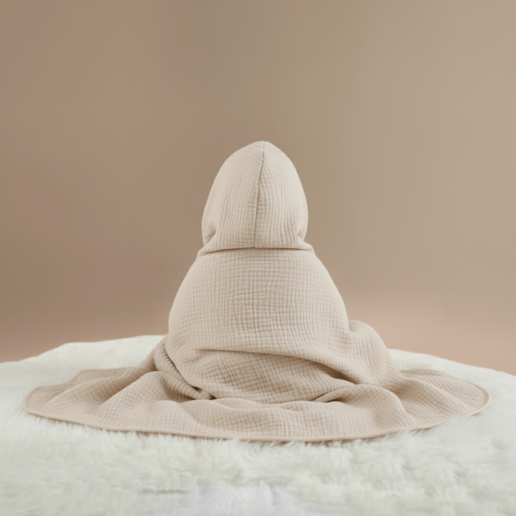 Cape de Bain Coton : Douceur Incomparable pour Bébé, Confort Optimal