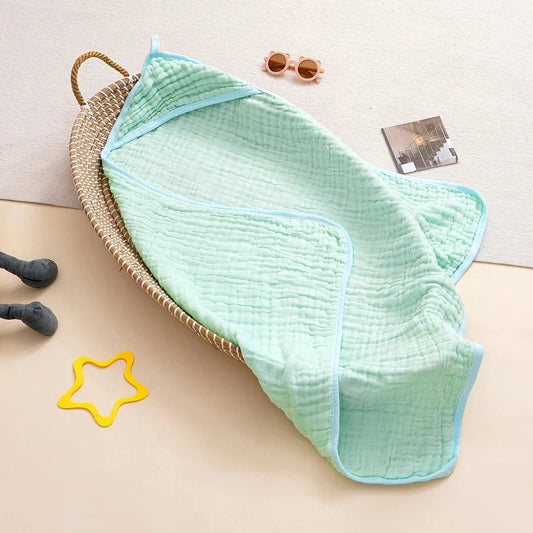 Cape de Bain Gaze de Coton – Offrez Douceur & Confort Unique