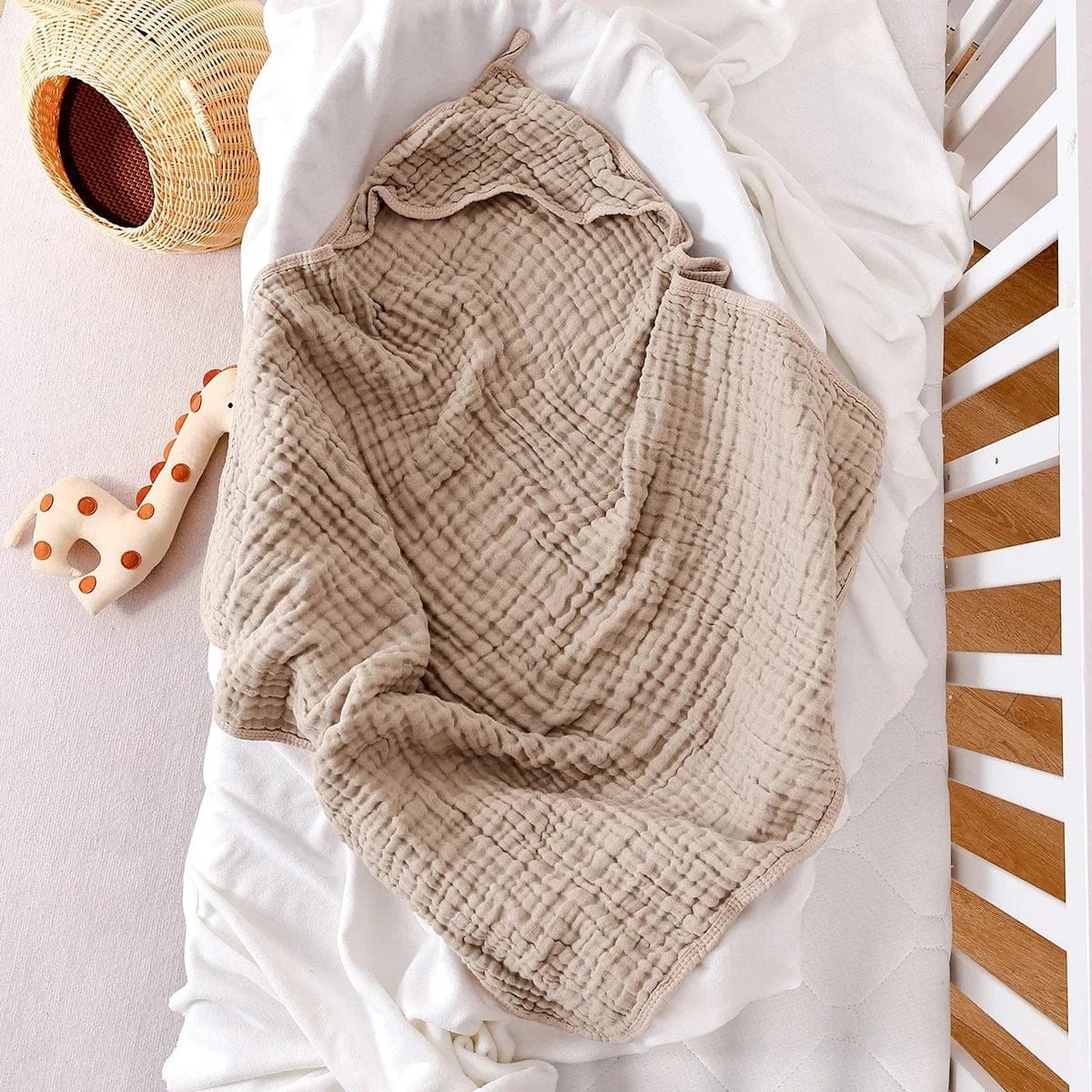 Cape de Bain Gaze de Coton – Offrez Douceur & Confort Unique