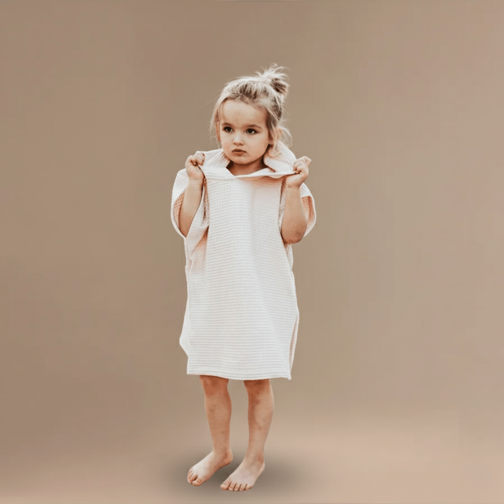 Cape de Bain Nid d’Abeille – Douceur et Absorption Exceptionnelles