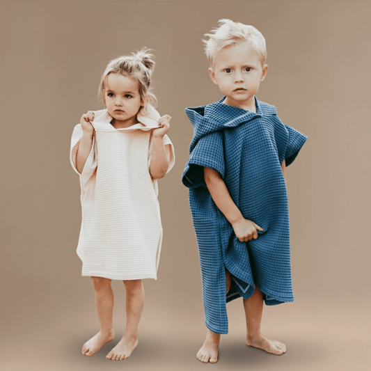 Cape de Bain Nid d’Abeille – Douceur et Absorption Exceptionnelles