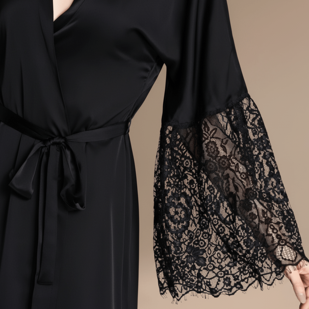 Kimono Dentelle Long – Sublimez Votre Style avec Élégance Unique