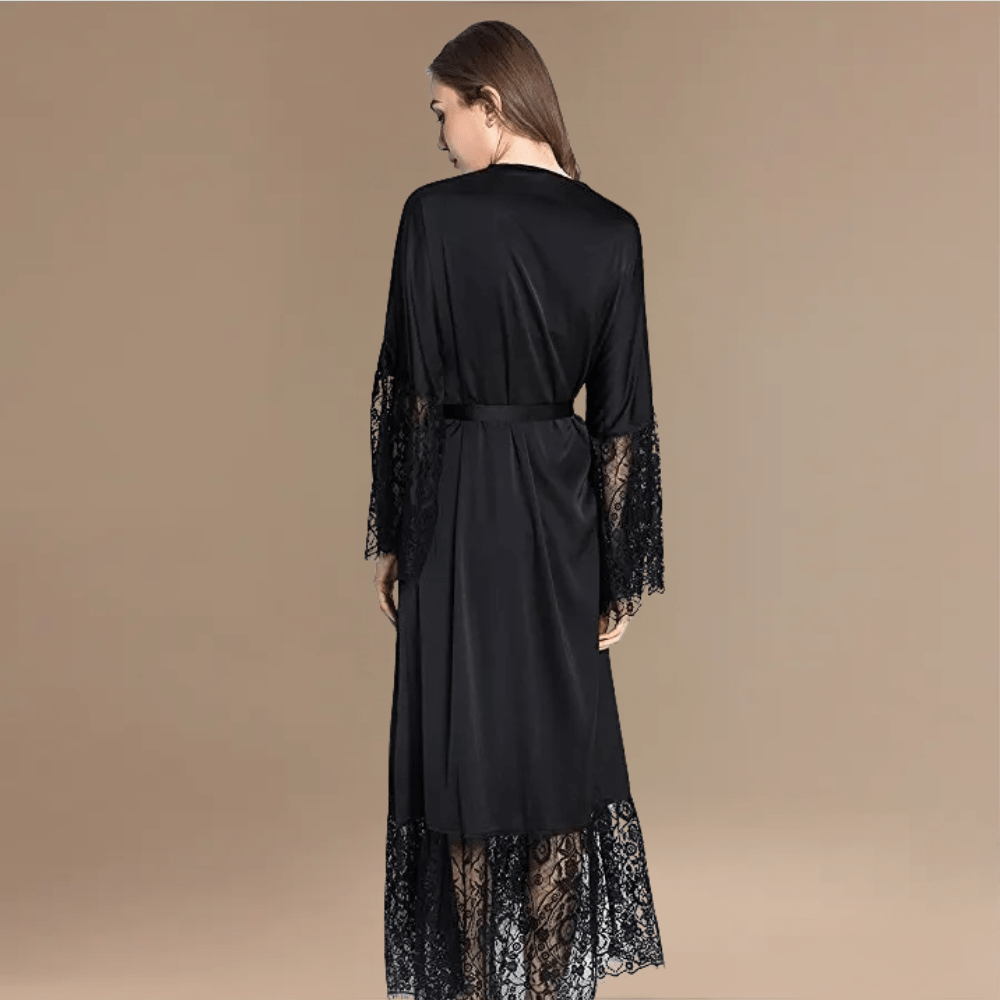 Kimono Dentelle Long – Sublimez Votre Style avec Élégance Unique