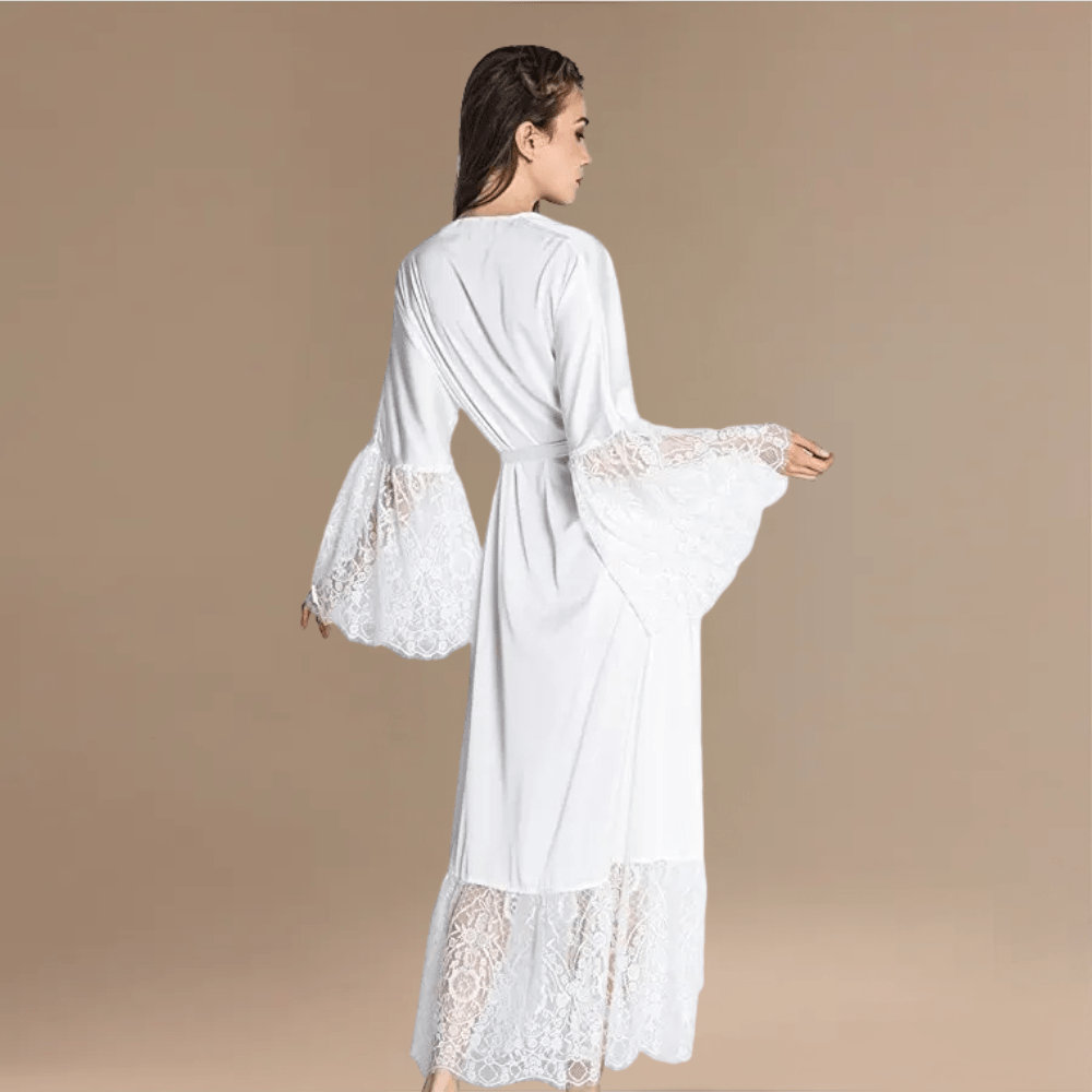 Kimono Dentelle Long – Sublimez Votre Style avec Élégance Unique