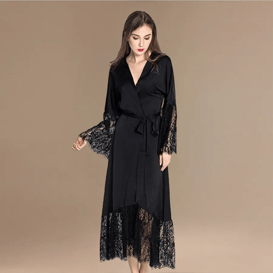 Kimono Dentelle Long – Sublimez Votre Style avec Élégance Unique