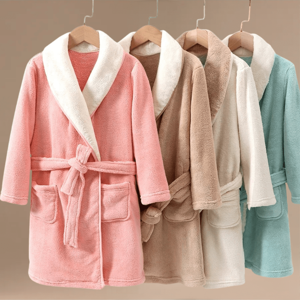 Peignoir Chaud Enfant – Confort Absolu pour des Moments Douillets