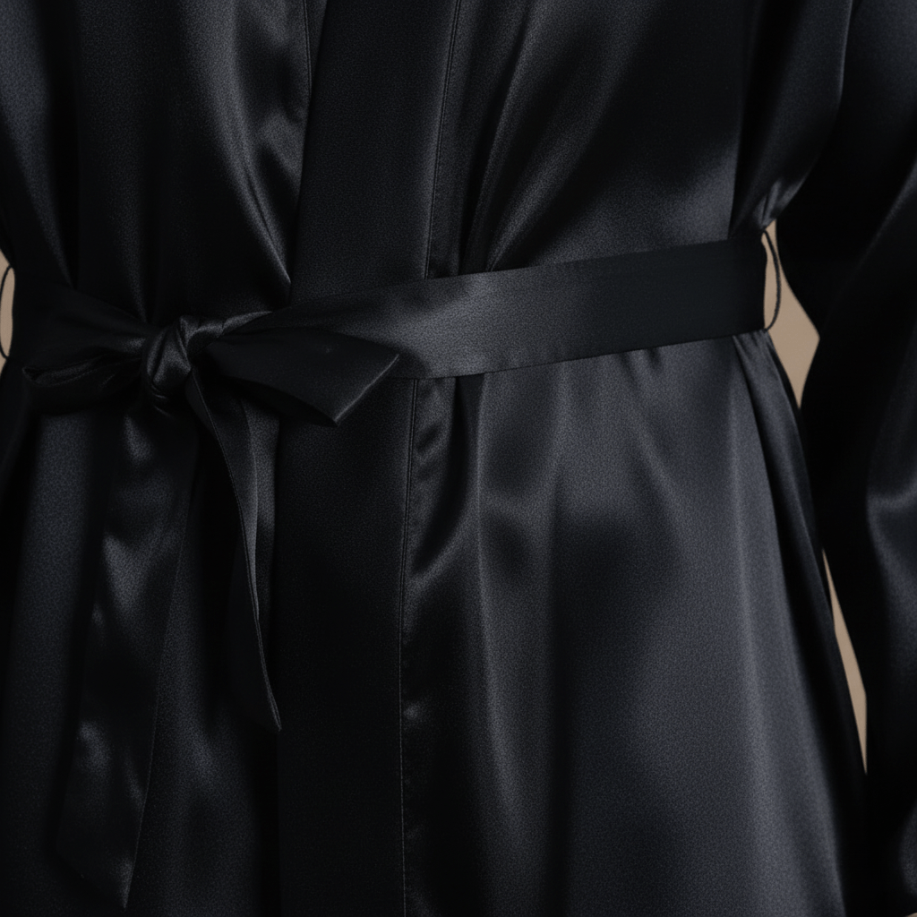 Peignoir Chic Satin Homme – Élégance et Confort Irrésistibles