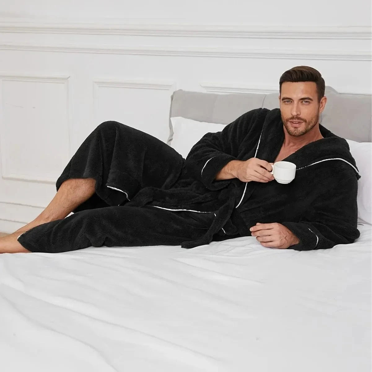 Peignoir Classe Homme – Découvrez l'Élégance et le Confort Unique
