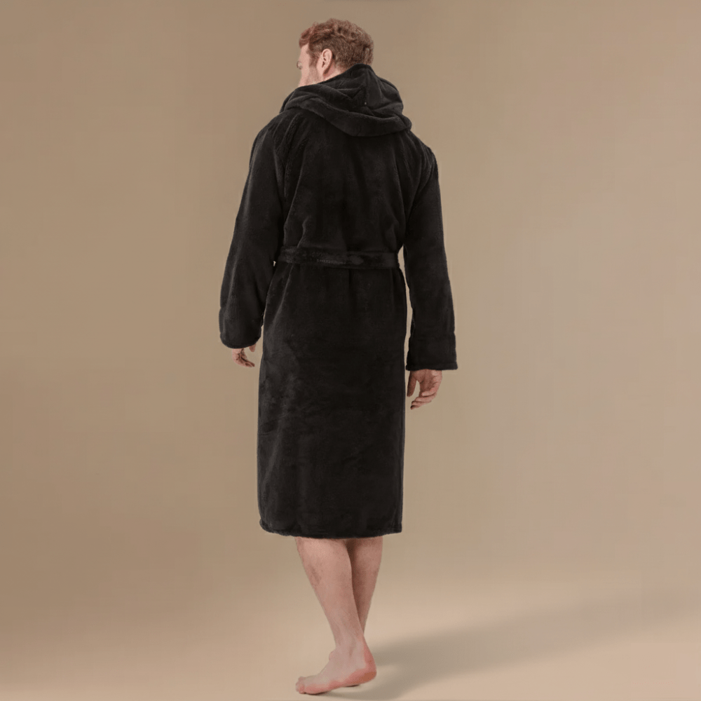 Peignoir Court Homme Polaire – Confort Ultime & Style Inégalé