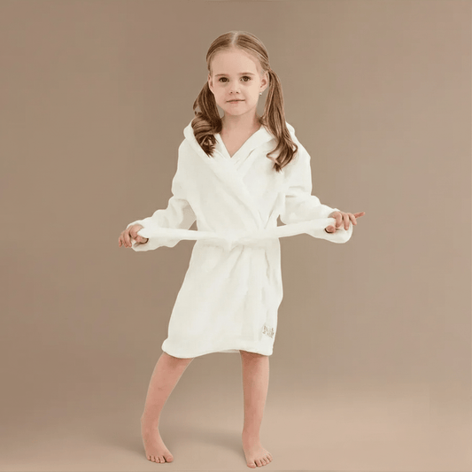 Peignoir De Bain Fille – Douceur et Style pour un Confort Unique