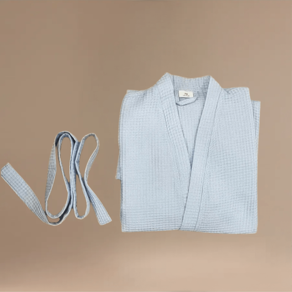 Peignoir Enfant Nid d'Abeille - Douceur et Style Unique à Découvrir