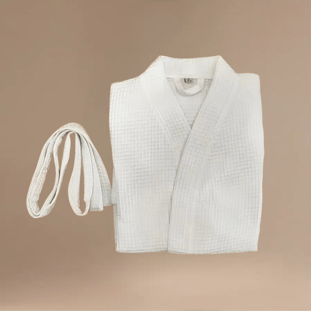 Peignoir Enfant Nid d'Abeille - Douceur et Style Unique à Découvrir