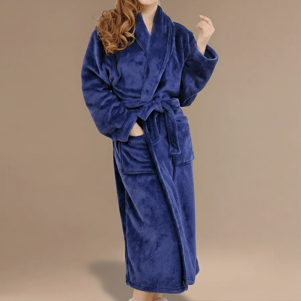 Peignoir Femme Bleu - Élégance et Confort, Craquez Dès Maintenant