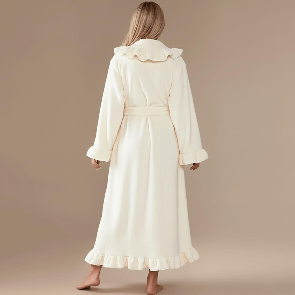 Peignoir Femme Flanelle – Confort Luxueux pour des Moments Uniques