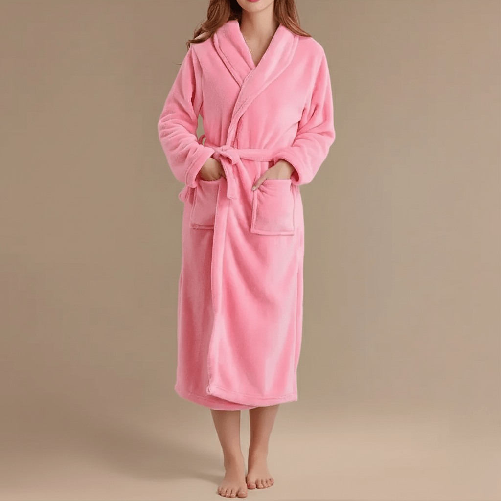 Peignoir Femme Rose - Élégance et Confort, Craquez Dès Maintenant
