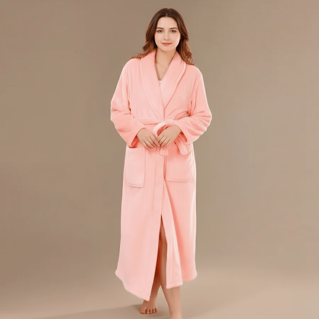 Peignoir Femme Rose - Élégance et Confort, Craquez Dès Maintenant