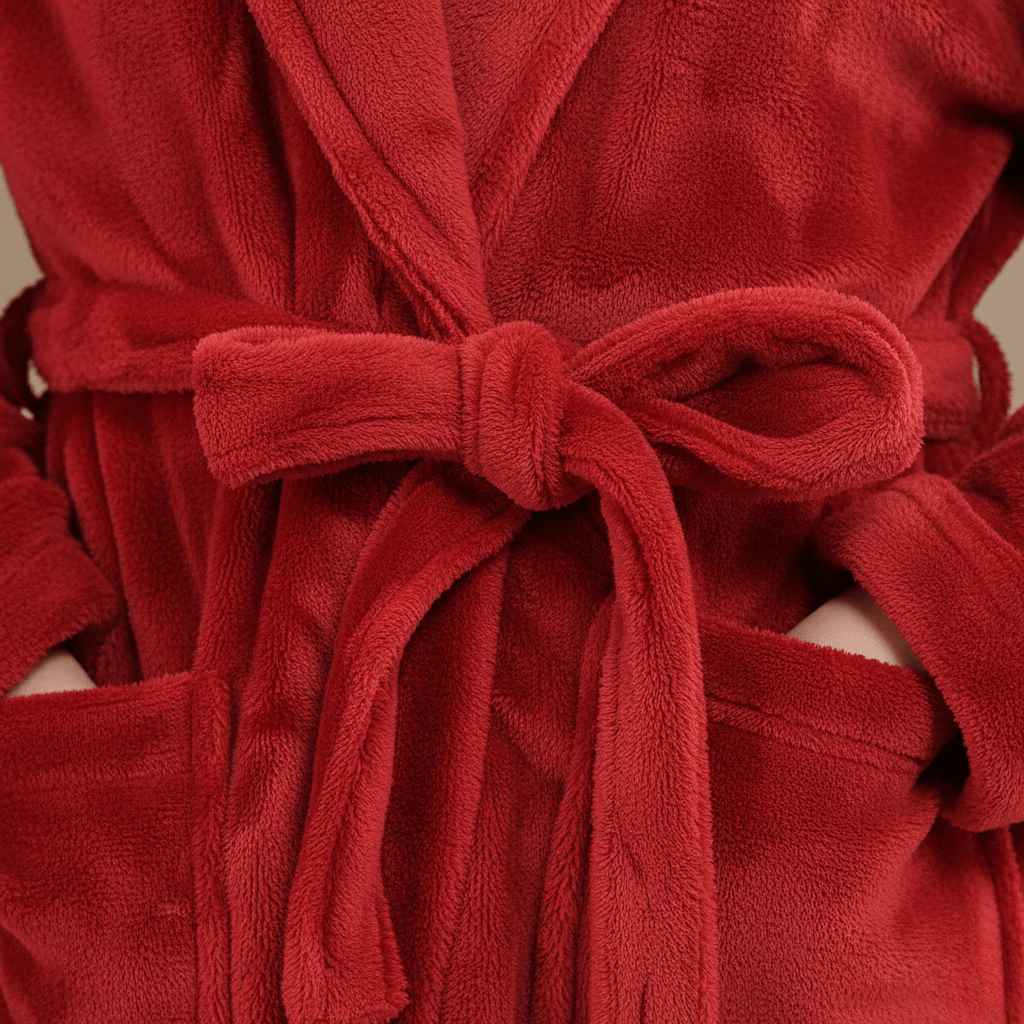 Peignoir Femme Rouge - Élégance et Confort, Craquez Dès Maintenant