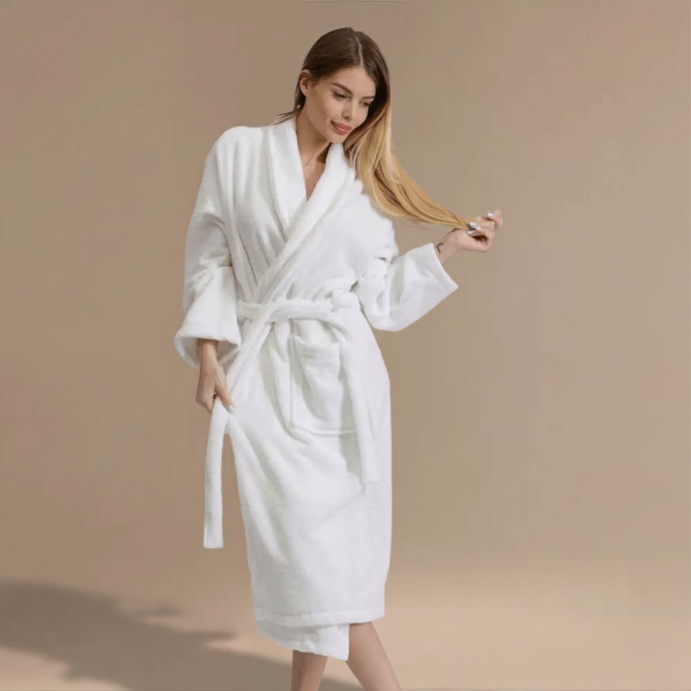 Peignoir Flanelle – Confort chaleureux pour vos moments cocooning