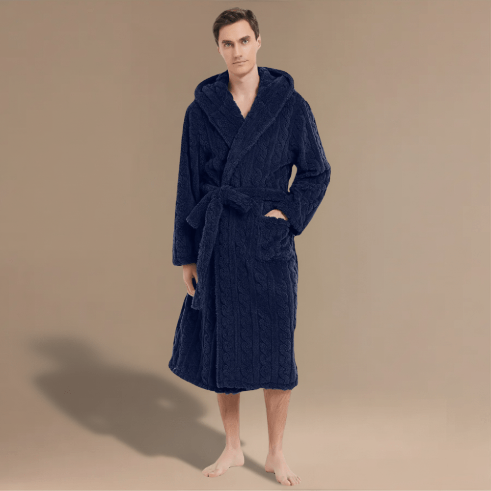 Peignoir Flanelle Homme – Confort Luxueux & Style Incomparable