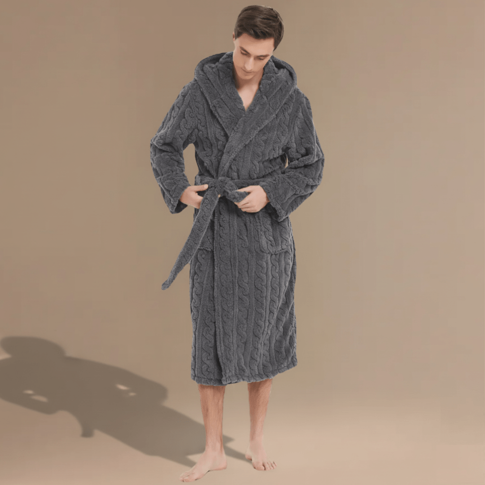 Peignoir Flanelle Homme – Confort Luxueux & Style Incomparable