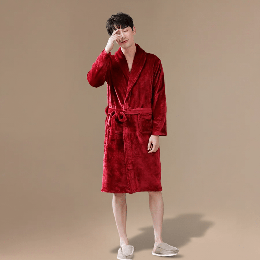 Peignoir Homme Court