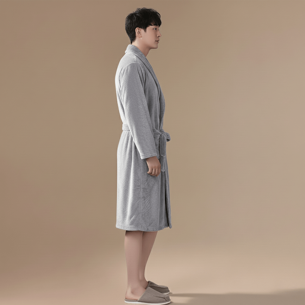 Peignoir Homme Court