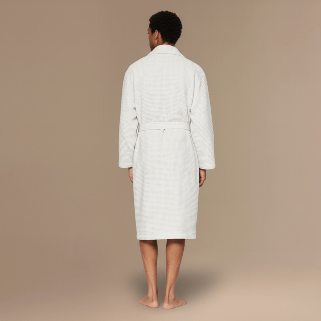 Peignoir Homme Nid d'Abeille – Confort Luxe et Élégance Inégalée