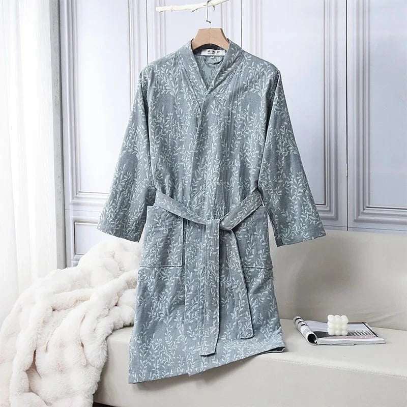 Peignoir Kimono Coton Femme – Élégance et Confort Inégalés