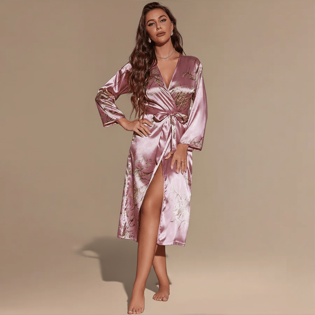 Peignoir Kimono Imprimé – Sublimez Votre Style avec Élégance