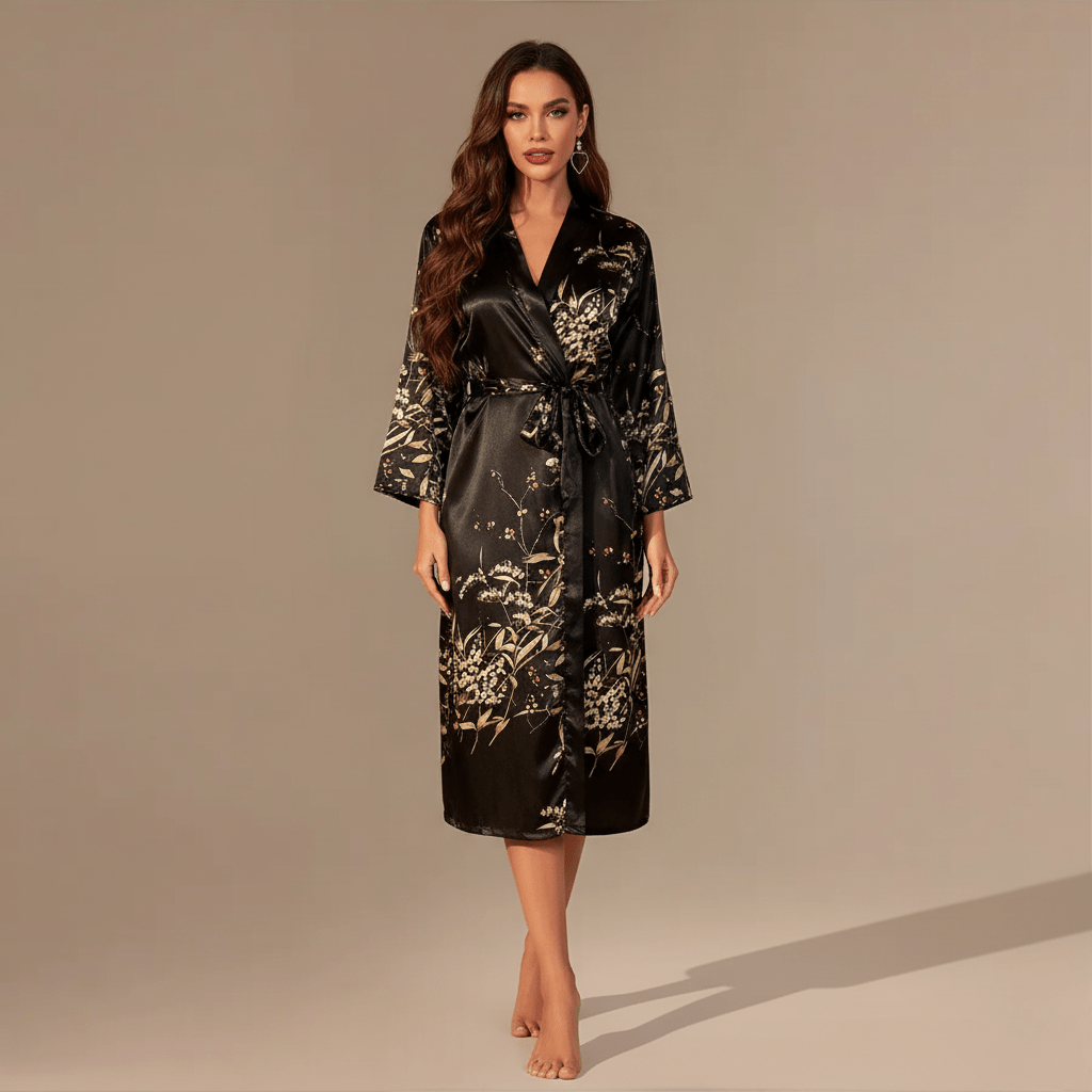 Peignoir Kimono Imprimé – Sublimez Votre Style avec Élégance