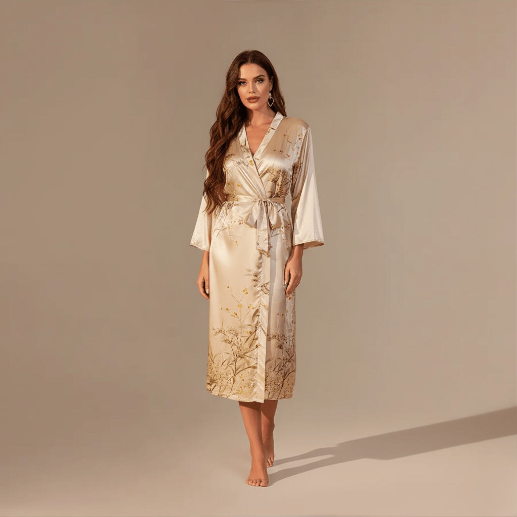 Peignoir Kimono Imprimé – Sublimez Votre Style avec Élégance