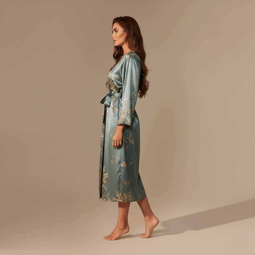 Peignoir Kimono Imprimé – Sublimez Votre Style avec Élégance