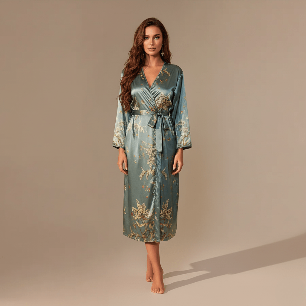 Peignoir Kimono Imprimé – Sublimez Votre Style avec Élégance