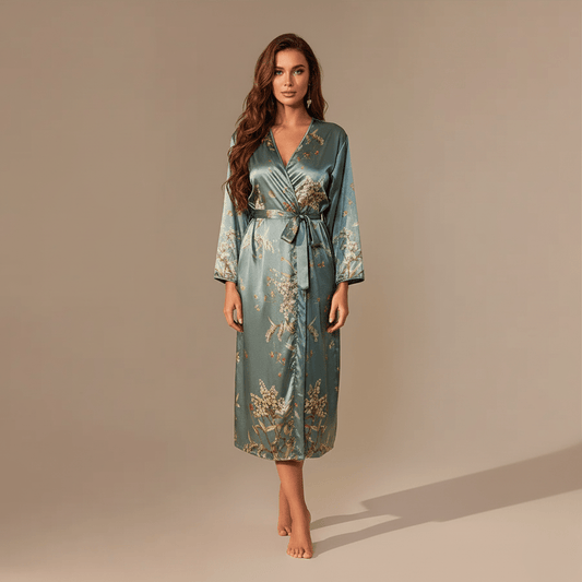 Peignoir Kimono Imprimé – Sublimez Votre Style avec Élégance