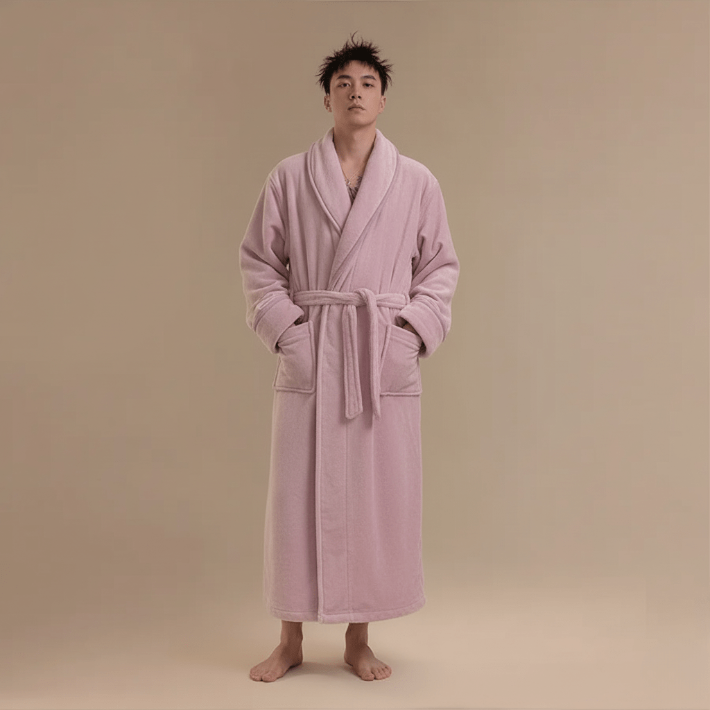 Peignoir Long Homme – Élégance & Confort pour un Style Inoubliable