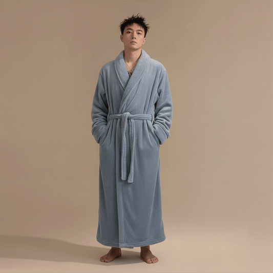 Peignoir Long Homme – Élégance & Confort pour un Style Inoubliable