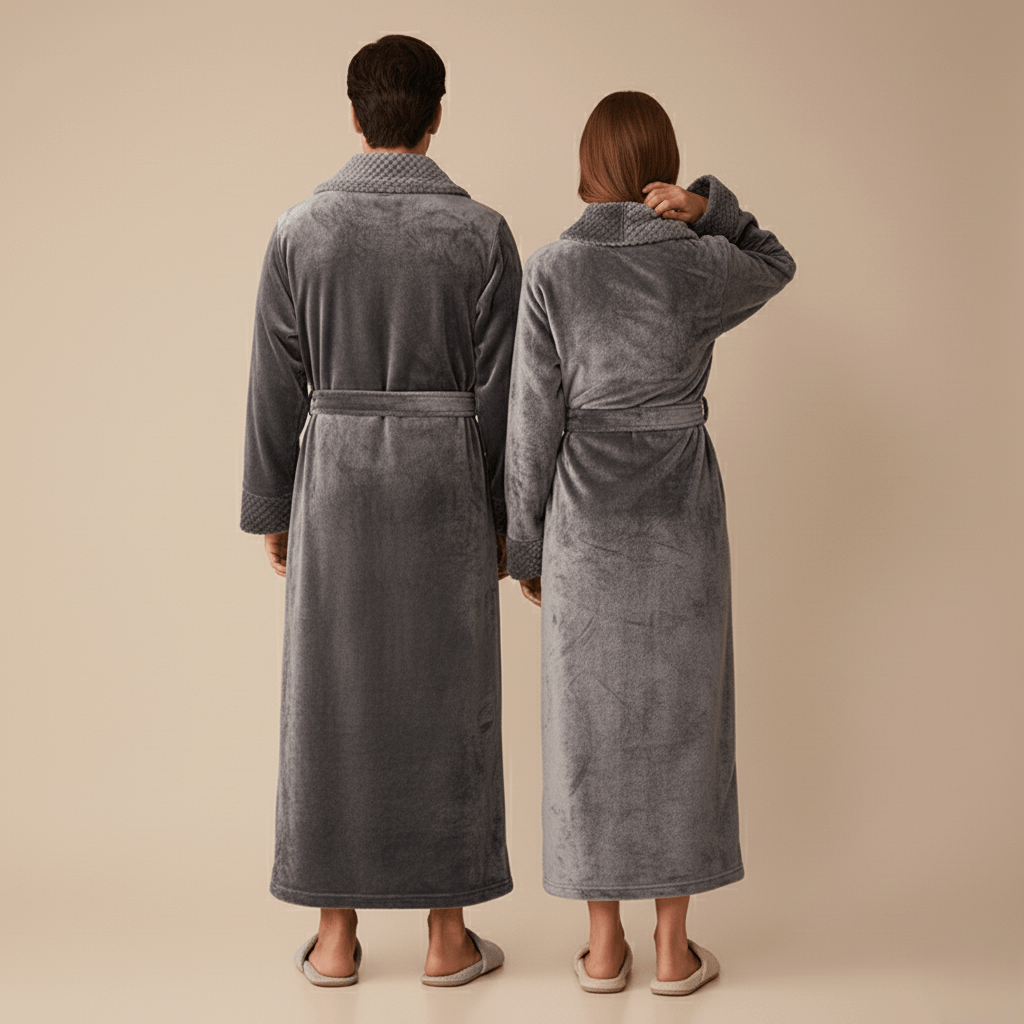 Peignoir Mixte : Confort Absolu et Style Unique à Découvrir