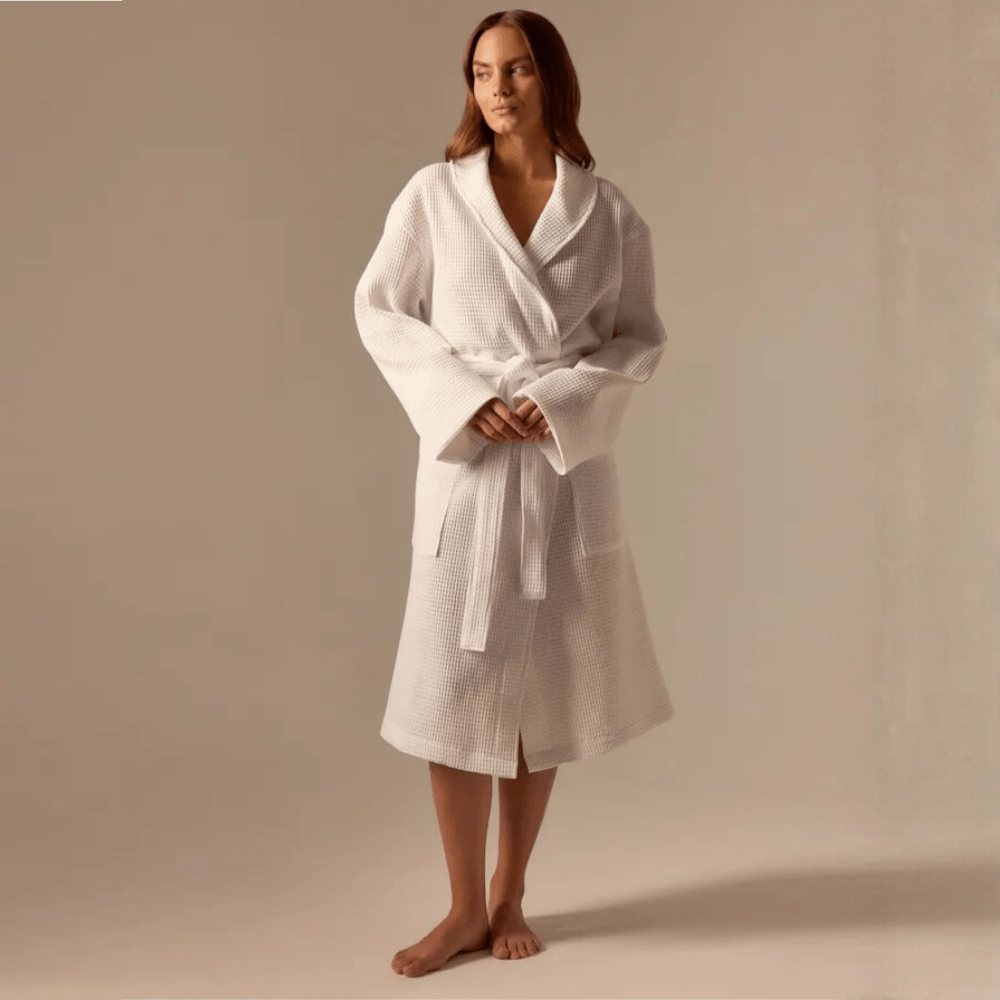 Peignoir Nid d'Abeille Femme – Élégance et Confort Exceptionnels