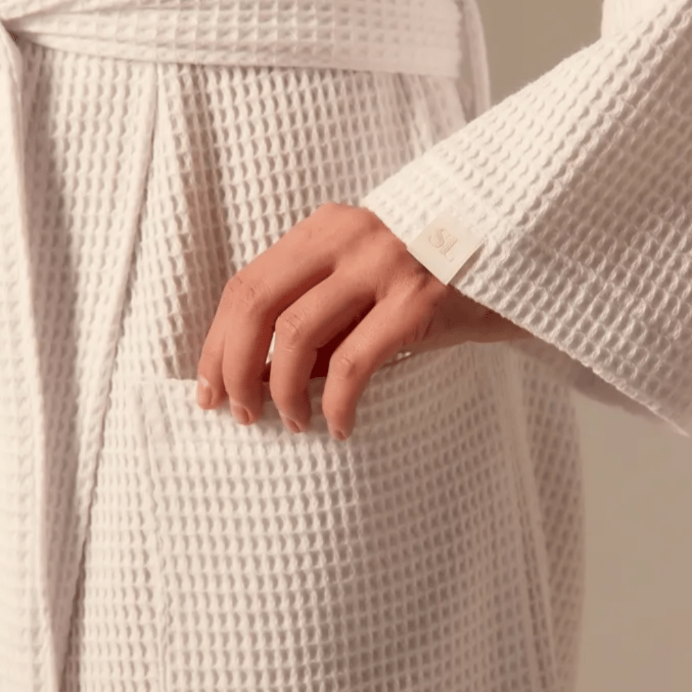 Peignoir Nid d'Abeille Femme – Élégance et Confort Exceptionnels