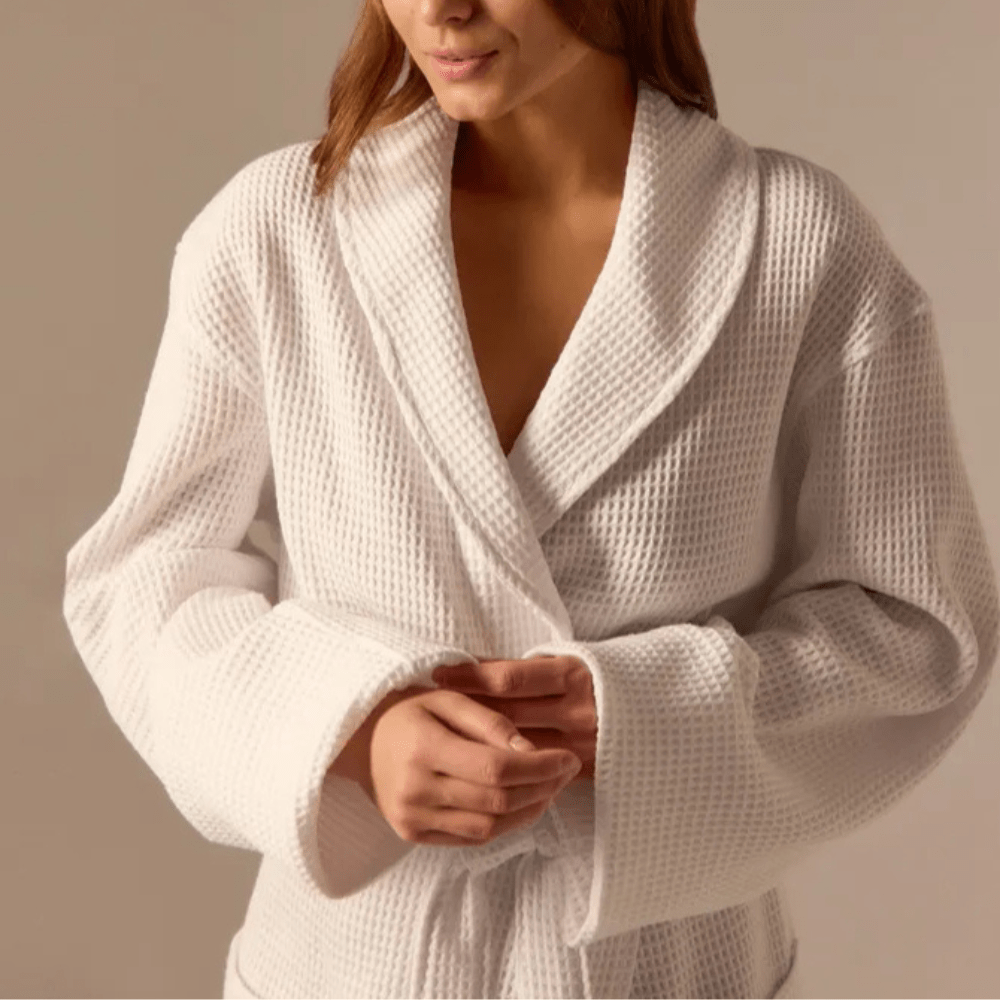 Peignoir Nid d'Abeille Femme – Élégance et Confort Exceptionnels