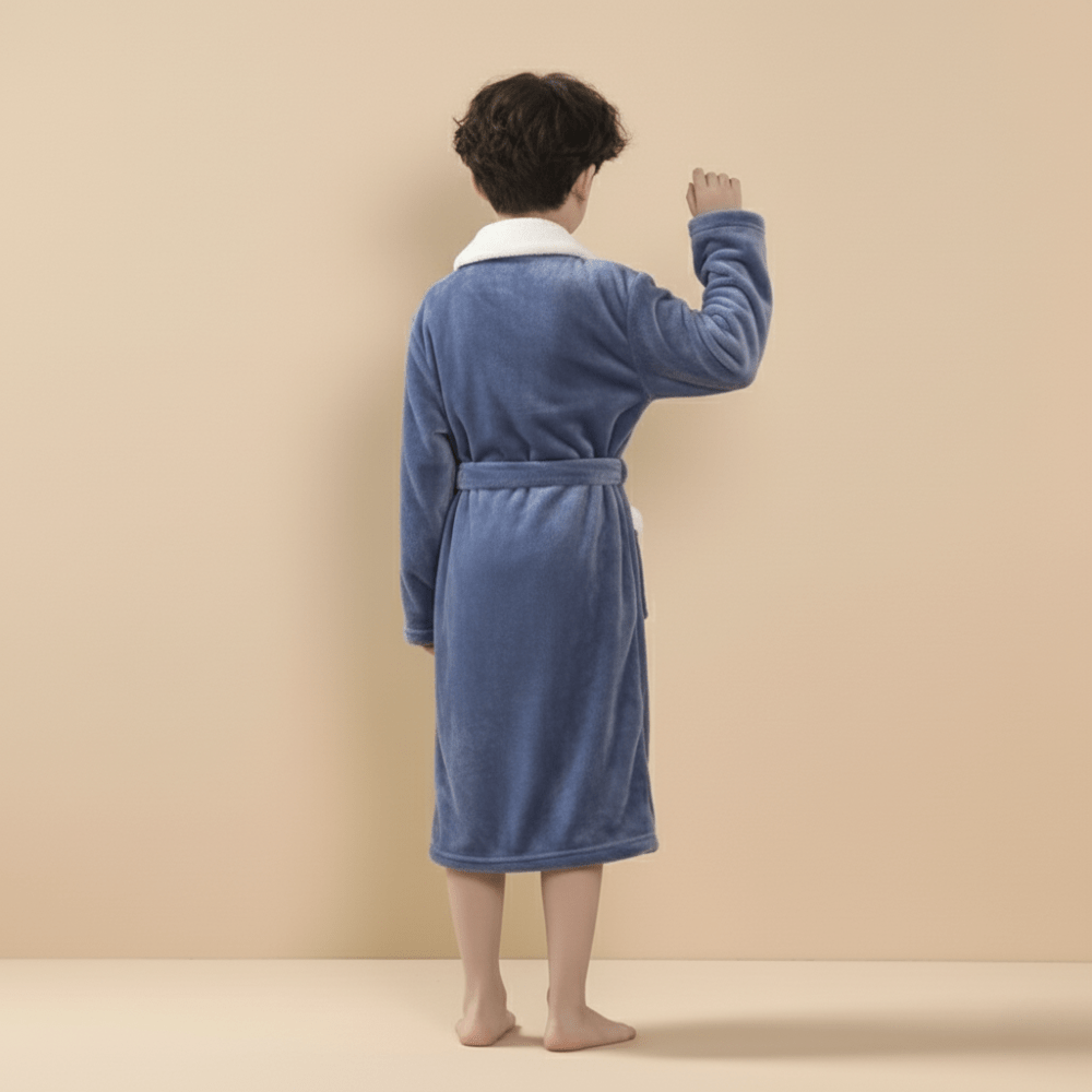 Peignoir Polaire Enfant – Confort Douillet et Style Irrésistible