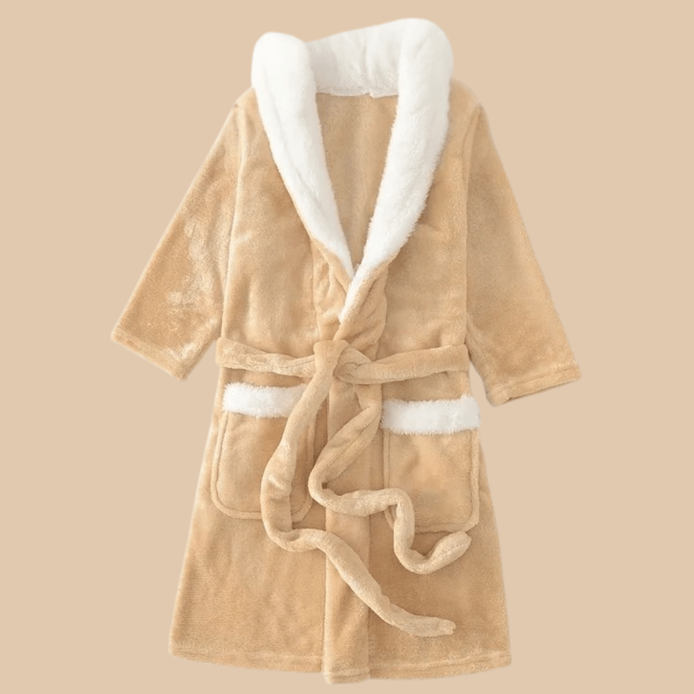 Peignoir Polaire Enfant – Confort Douillet et Style Irrésistible