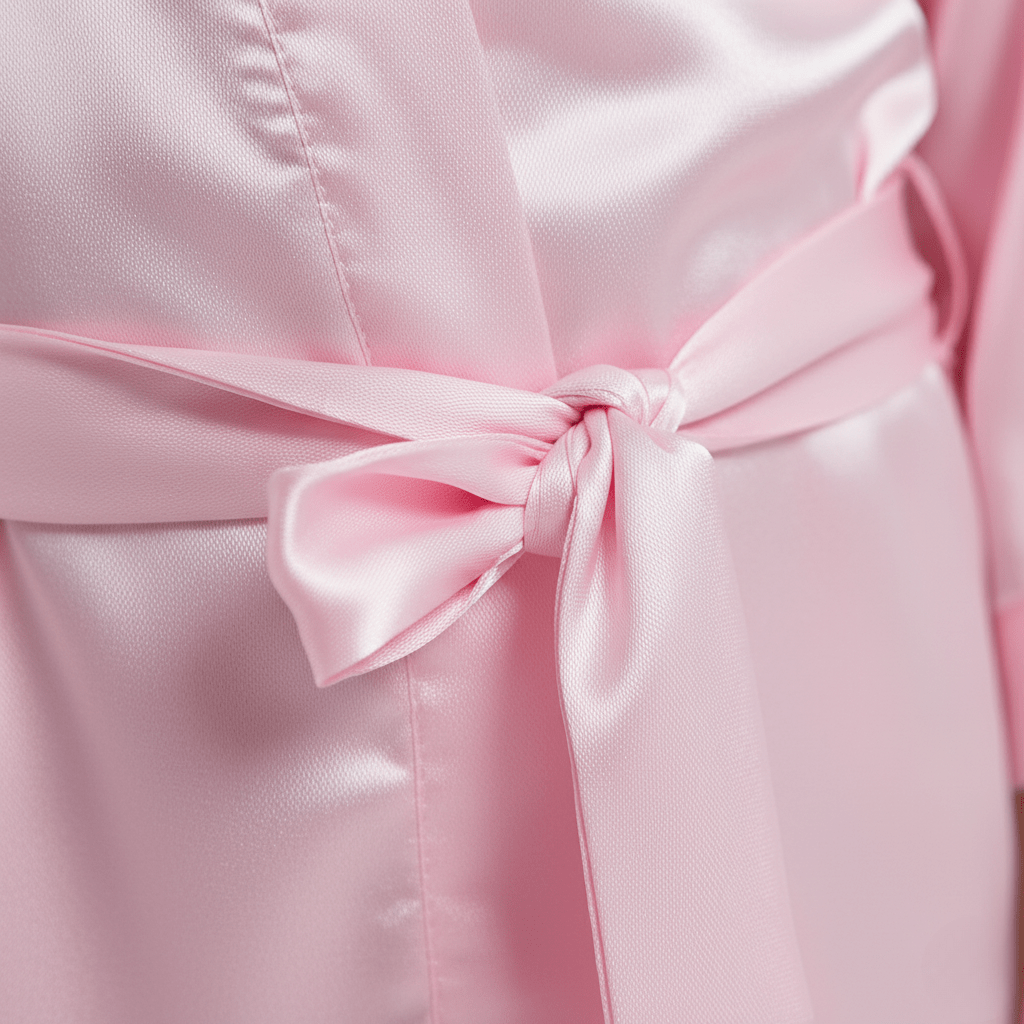 Peignoir Satin Fille – Élégance Douce et Confort Irrésistible