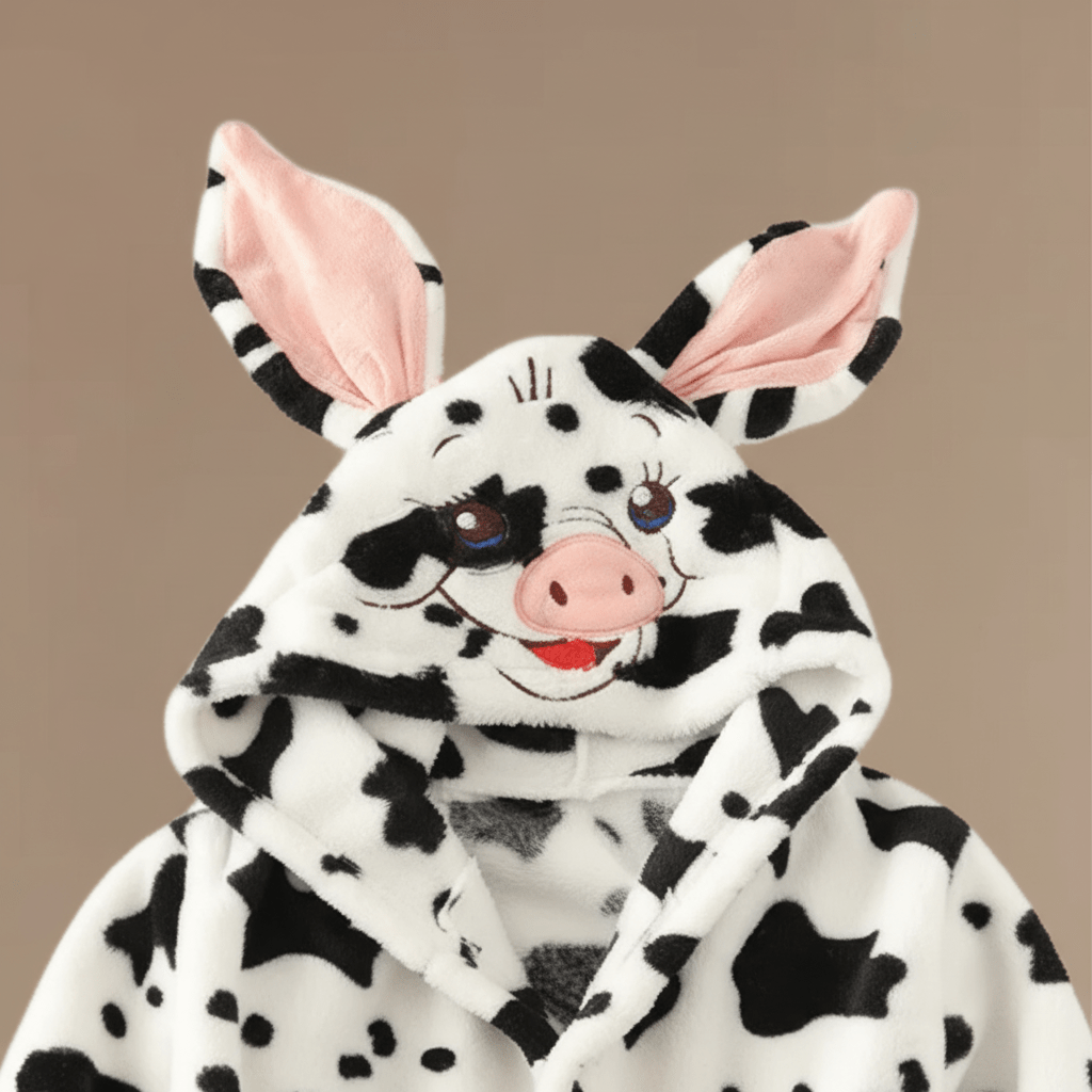 Peignoir Vache – Sublimez Votre Élégance avec Raffinement