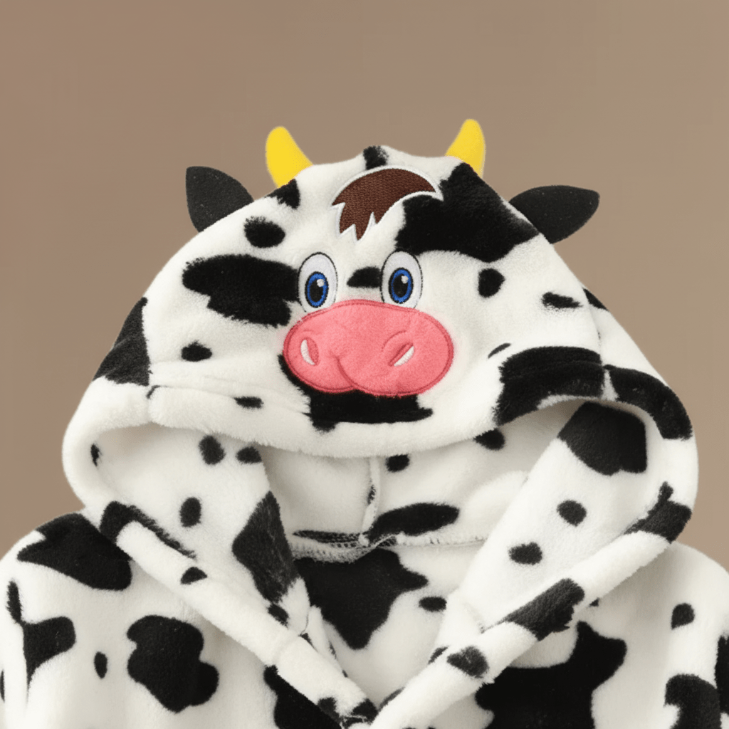 Peignoir Vache – Sublimez Votre Élégance avec Raffinement
