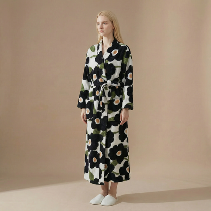 Peignoire Velour Polaire Femme