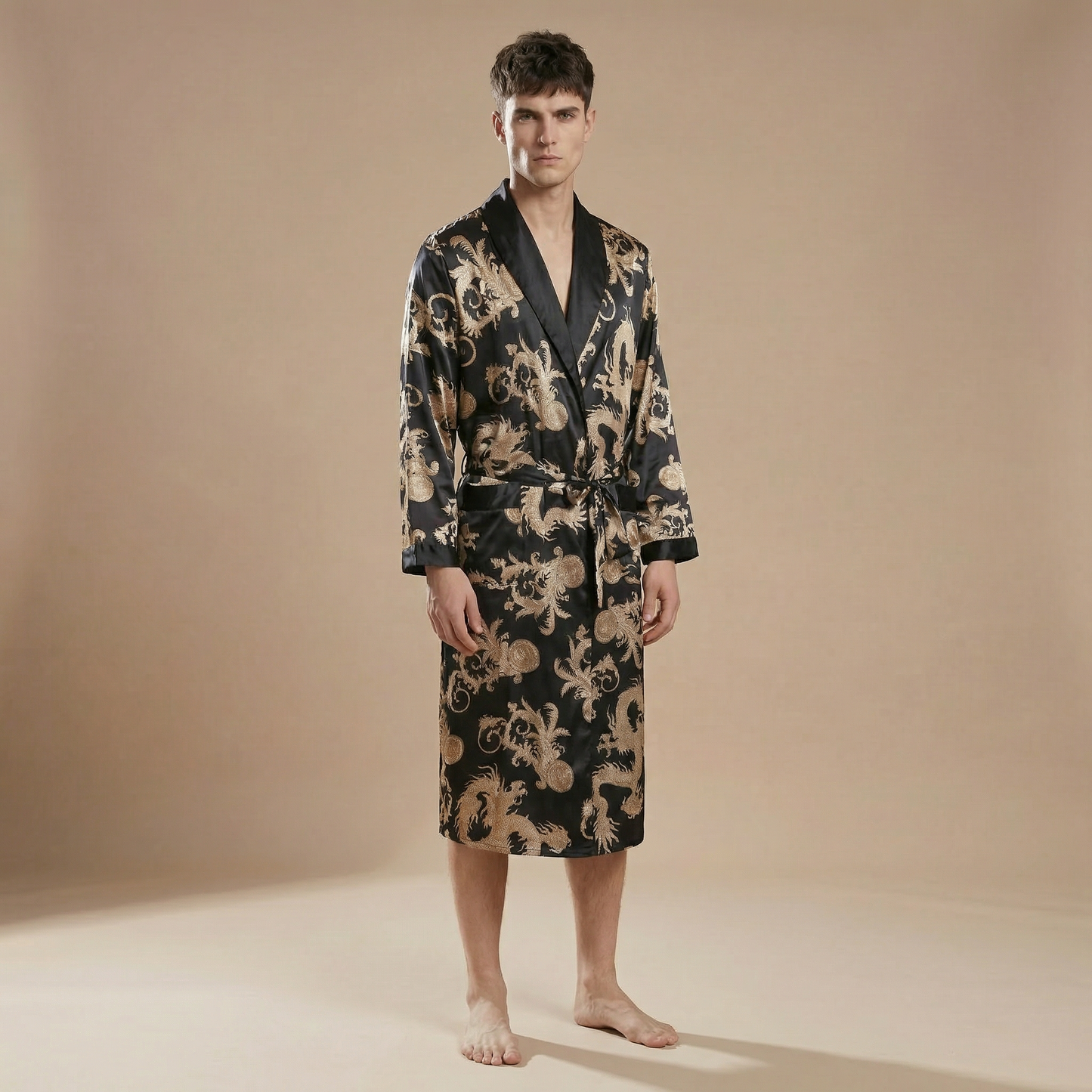 Dragons Dorés sur Noir