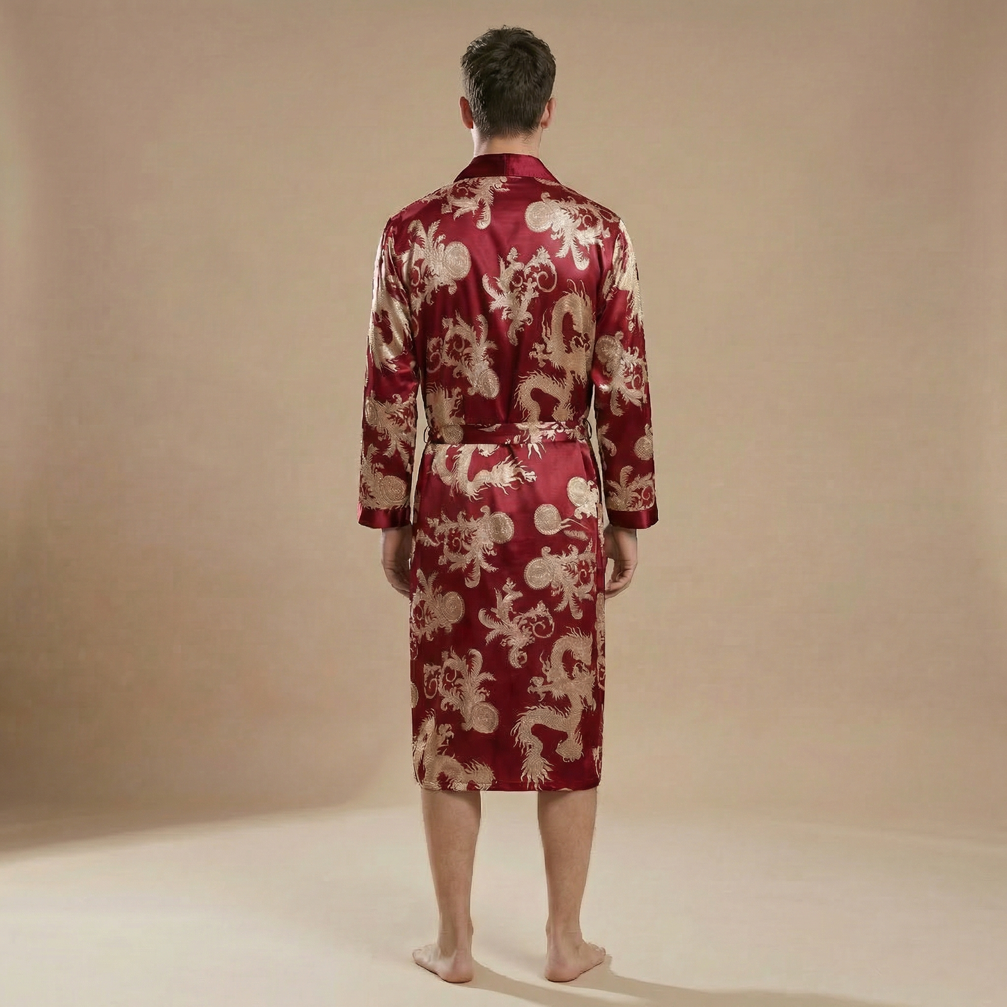 Dragons Dorés sur Rouge