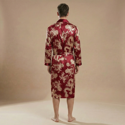 Dragons Dorés sur Rouge