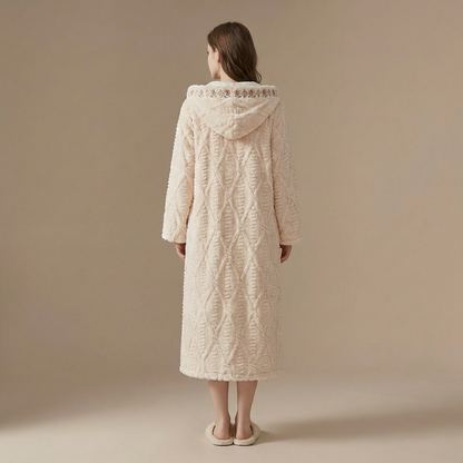 Peignoir En Peluche Femme